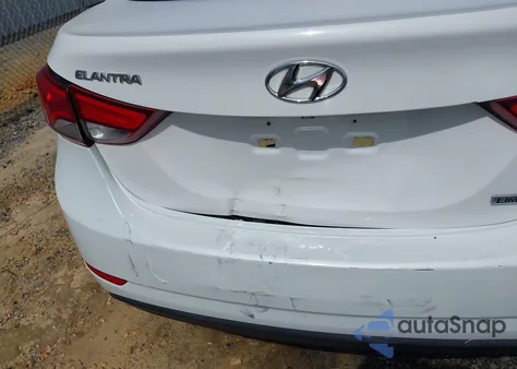 2014 Hyundai Elantra Limited from USA, damaged, VIN 5NPDH4AE6EH480910
